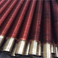 extruded copper fin tube for heat exchanger